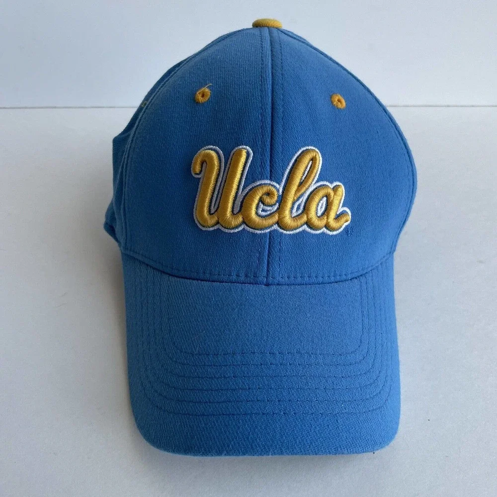 UCLA Bruins Hat Ballcap One Size Fits All Fitted Blue Top Of The World U…